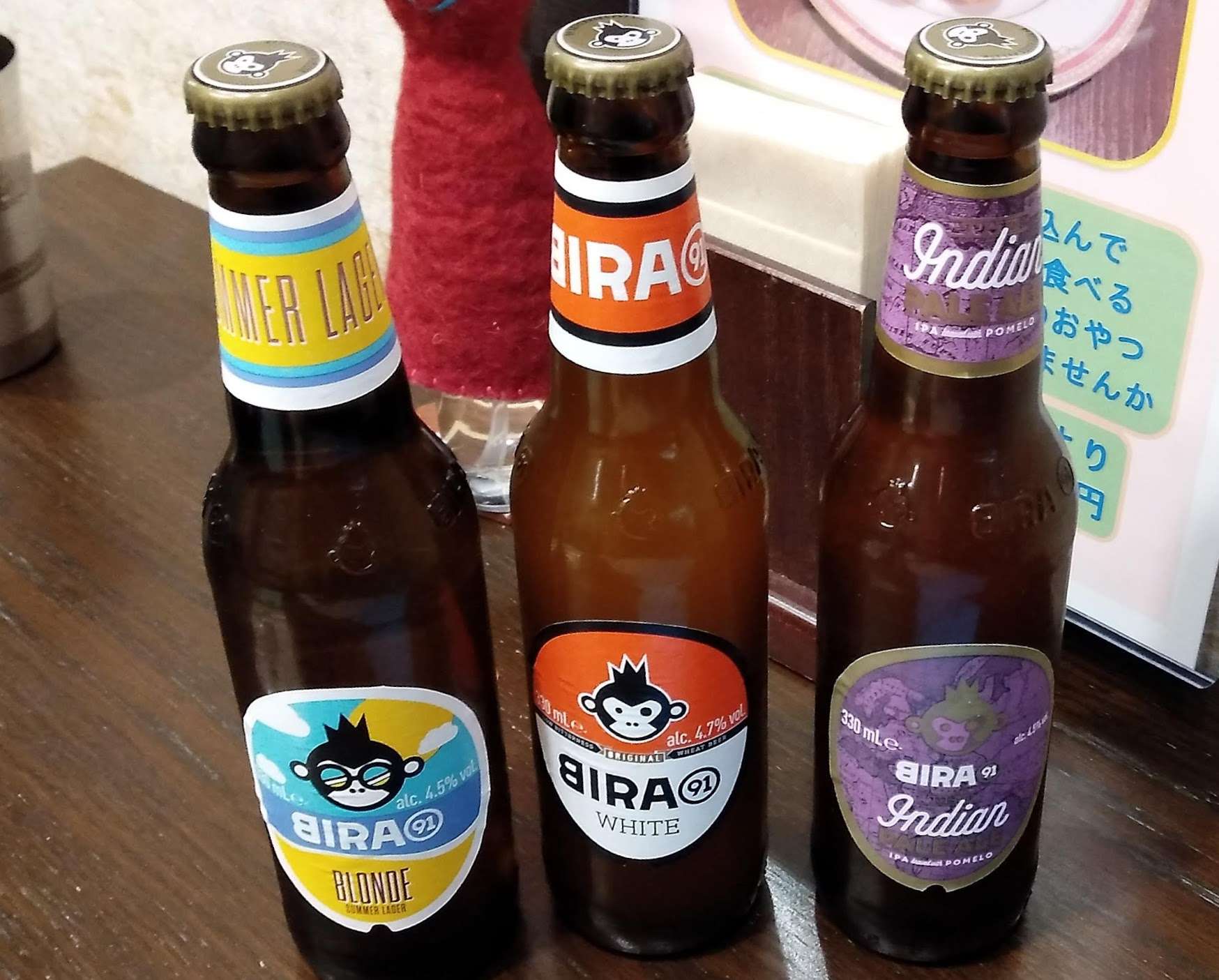インドで人気のクラフトビール！BIRA登場☆　阿倍野区昭和町のインドカレーのお店